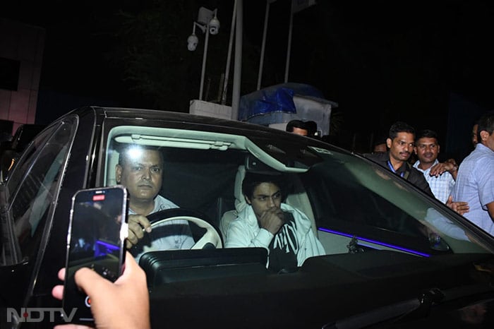 Post KKR's victory, Aryan Khan was seen back in the city. (Image Courtesy: Varinder Chawla)