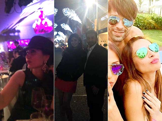 Here's How Kareena, Shilpa, Hrithik, Bipasha Welcomed 2015 Here's How Kareena, Shilpa, Hrithik, Bipasha Welcomed 2015