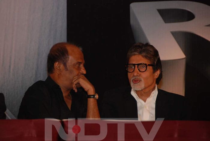 "I had a long association with Rajni and value him as a friend and colleague. He is truly a son-of the soil who is admired and loved by every Indian," said Amitabh.