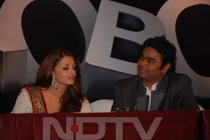 Aishwarya Rai Bachchan and AR Rahman.