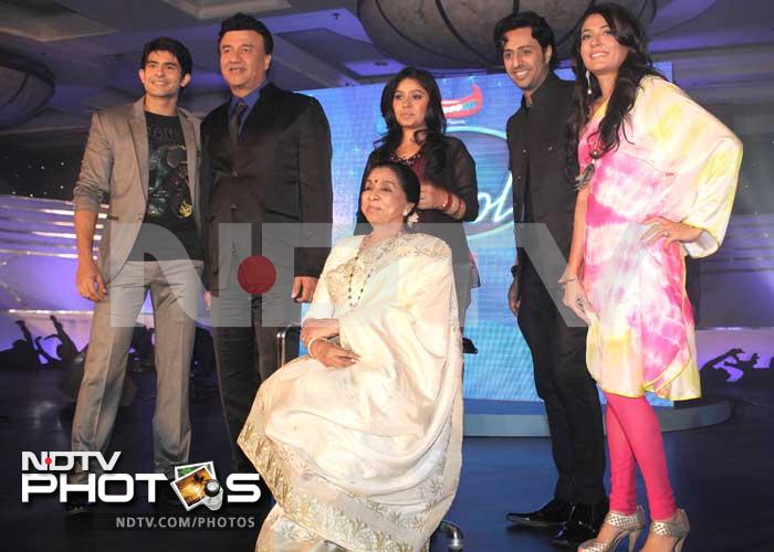 Asha Bhosle at the launch of Indian Idol 6