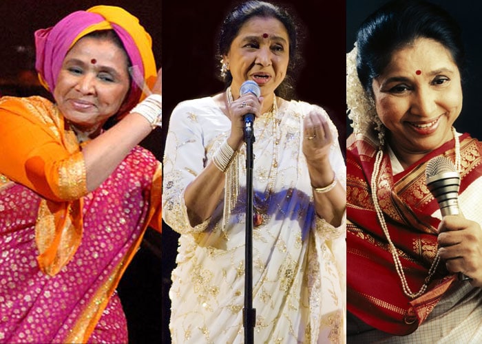 Legendary Indian singer Asha Bhosle turns 77 today. Here's a look at her life in pics...