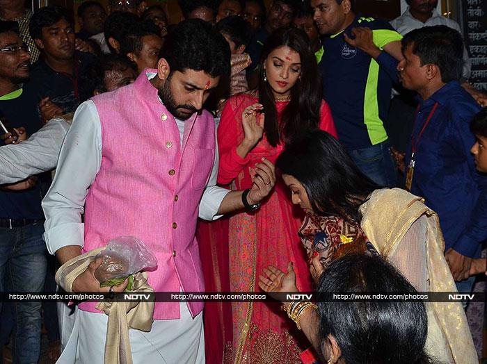 Ganpati Darshan: Aishwarya, Abhishek Visited Bappa Together