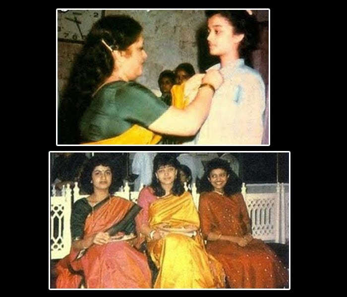 Aishwarya\'s rare childhood pictures