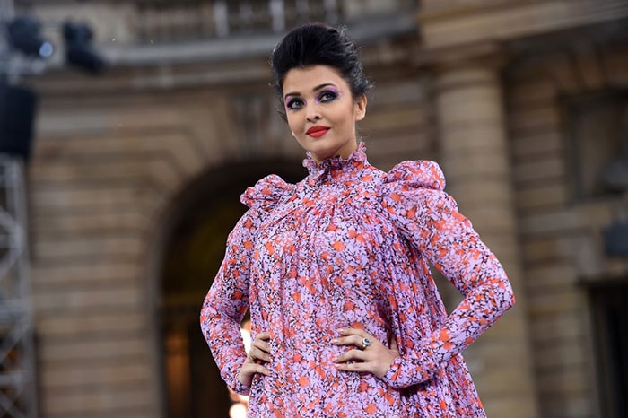 Aishwarya and red lips is such a classic combination.