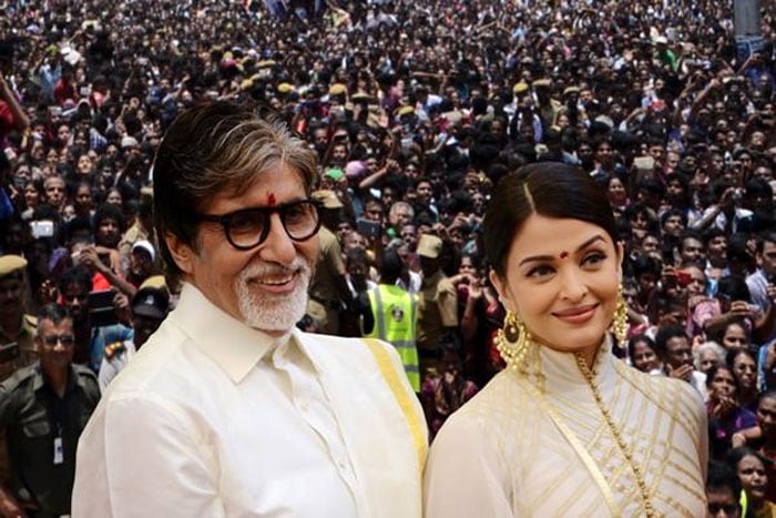 Southern Spice: Ash, Big B Bring Bollywood To Chennai