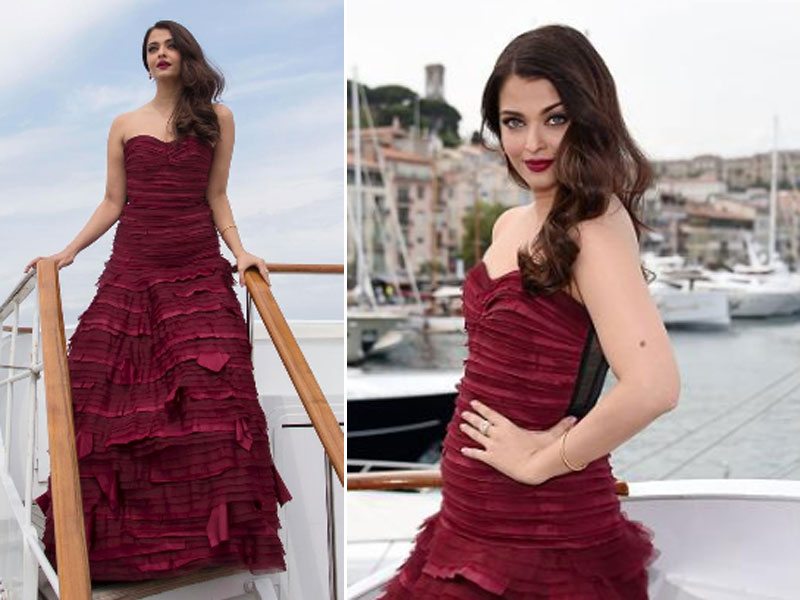 At Cannes, Aishwarya's <i>Jazbaa</i> in Oscar de la Renta