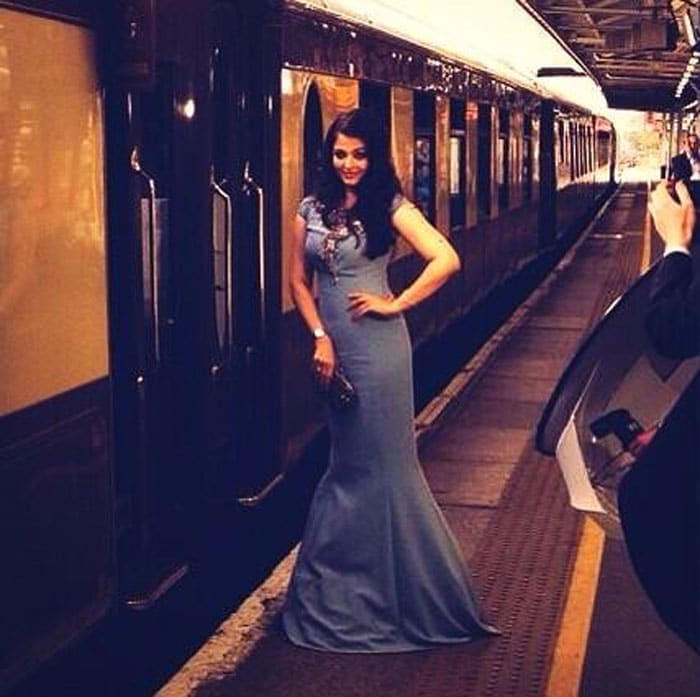 Aishwarya on the Orient Express