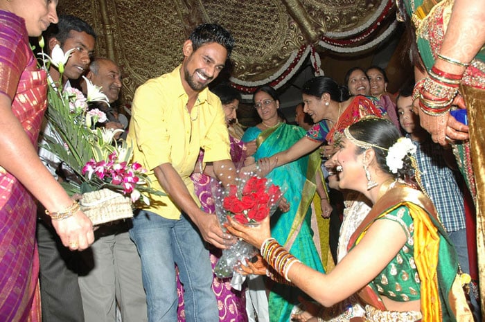 Stars at the wedding of Ashwini Dutt\'s daughter