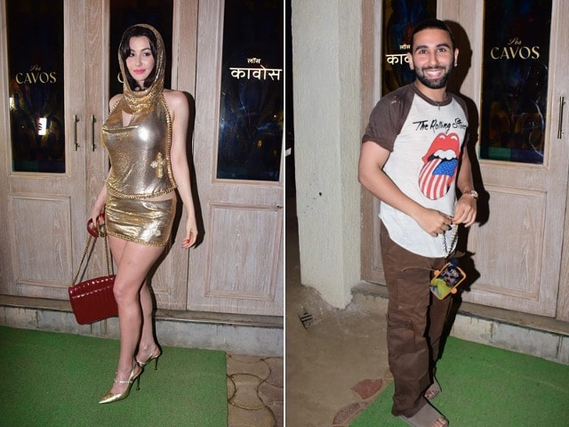 Photo : At Giorgia Andriani's Birthday Bash: Orry And Sikandar Kher Attend
