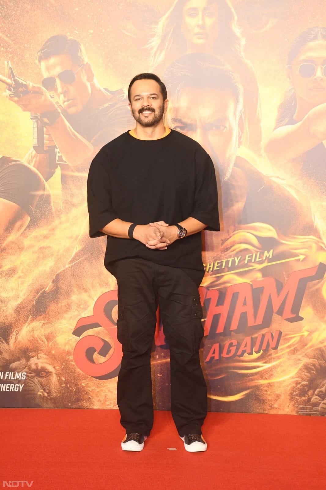 Director Rohit Shetty also marked his presence at the event. (Image Courtesy: Varinder Chawla)