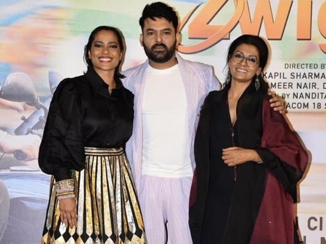 Photo : At Zwigato Trailer Launch, Nandita Das, Shahana Goswami And Kapil Sharma Appear In Style