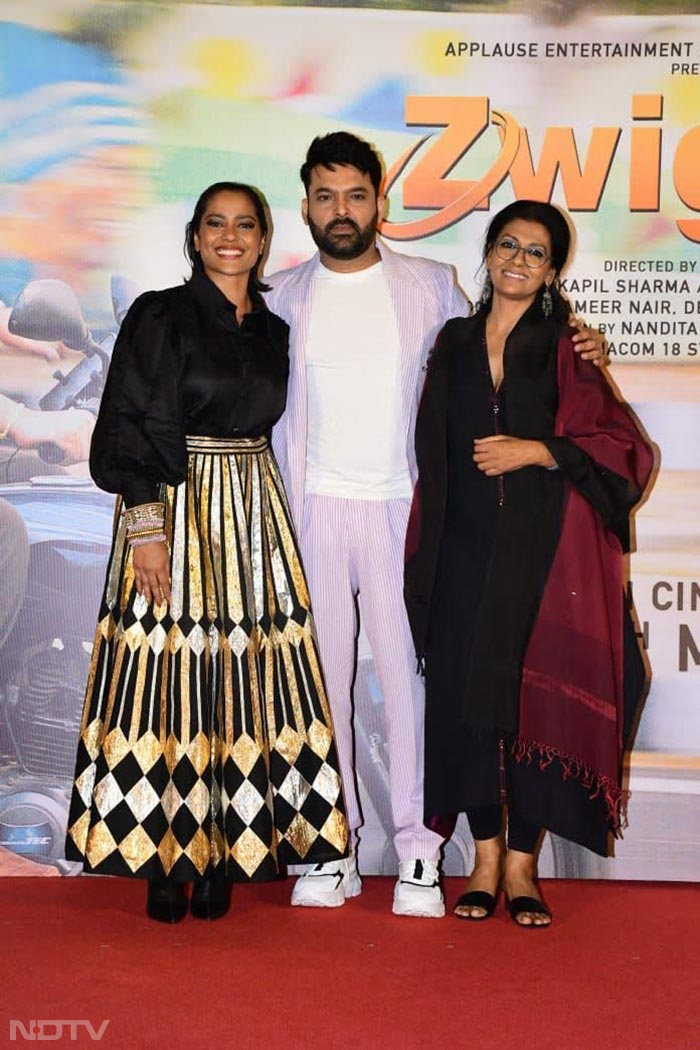 At Zwigato Trailer Launch, Nandita Das, Shahana Goswami And Kapil Sharma Appear In Style