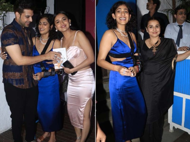 At Kubbra Sait's Book Launch: Vidya Balan, Tejasswi Prakash-Karan Kundrra And Other Stars