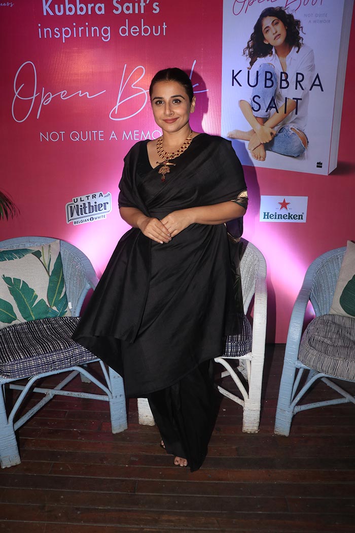 At Kubbra Sait"s Book Launch: Vidya Balan, Tejasswi Prakash-Karan Kundrra And Other Stars