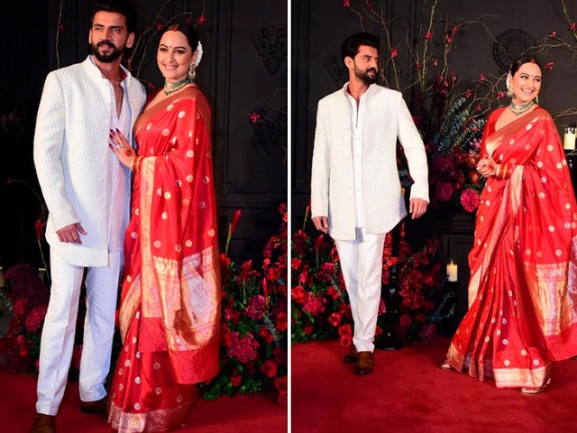 At Sonakshi Sinha-Zaheer Iqbal's Star-Studded Reception - Kajol, Rekha And Others At Sonakshi Sinha-Zaheer Iqbal's Star-Studded Reception - Kajol, Rekha And Others