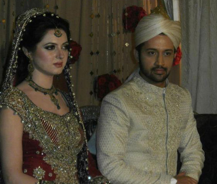 Just married: Atif Aslam, Sara Bharwana