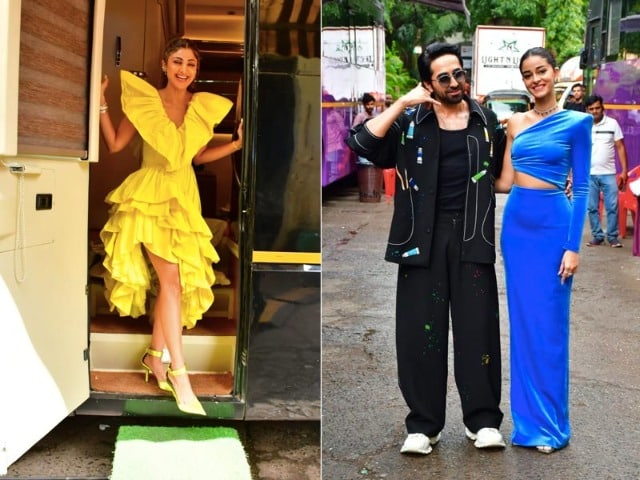 Photo : Ayushmann, Ananya And Shilpa Spotted - Will The Real Dream Girl Please Stand Up?