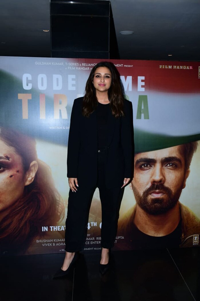 Ayushmann And Parineeti Screened Their Films For Family And Friends