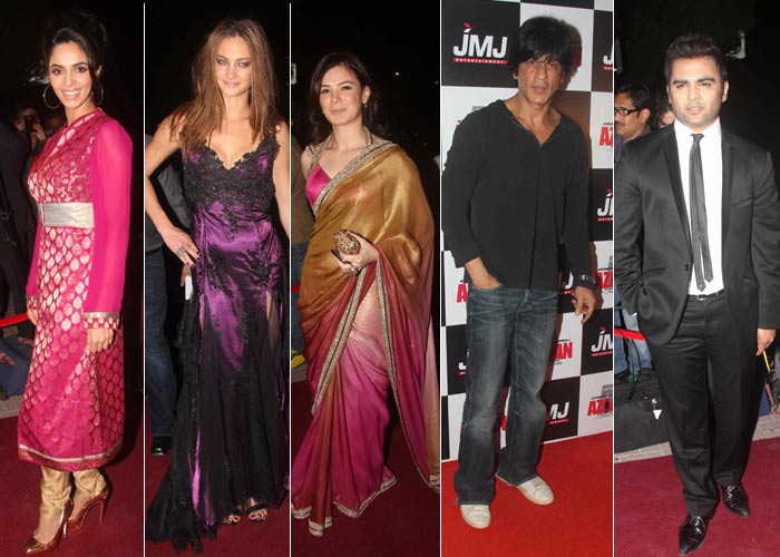 SRK, Candice, Mallika at Azaan premiere