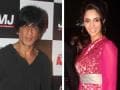 Photo : SRK, Candice, Mallika at Azaan premiere