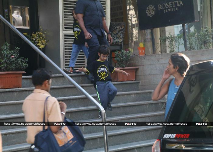 Aamir Khan\'s Son Azad, 6, Is Training In Martial Arts