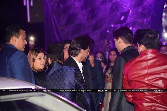 Shah Rukh Khan, Bobby Deol, Raveena Tandon Add Stardust To Azhar Morani\'s Sangeet Ceremony