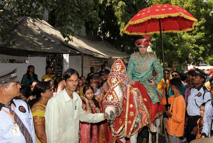 The wedding celebrations will be telecast on October 24 and 25, to more than 300 million viewers across 53 Asian countries.  (Photo: AFP)