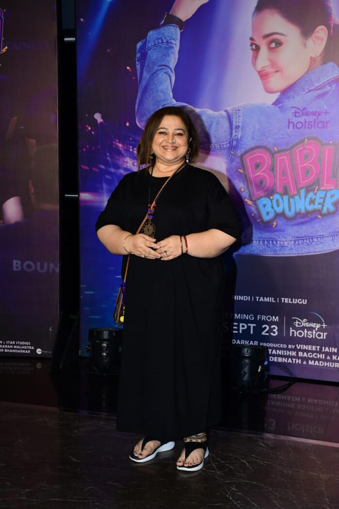 Babli Bouncer screening: ‘बबली बाउंसर' की स्क्रीनिंग पर नज़र आए कई सितारे
