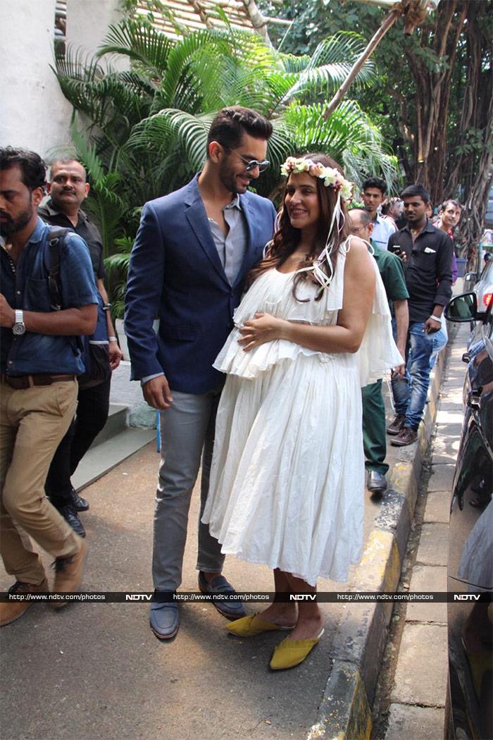 Neha Dhupia\'s Baby Shower Was A Starry Affair