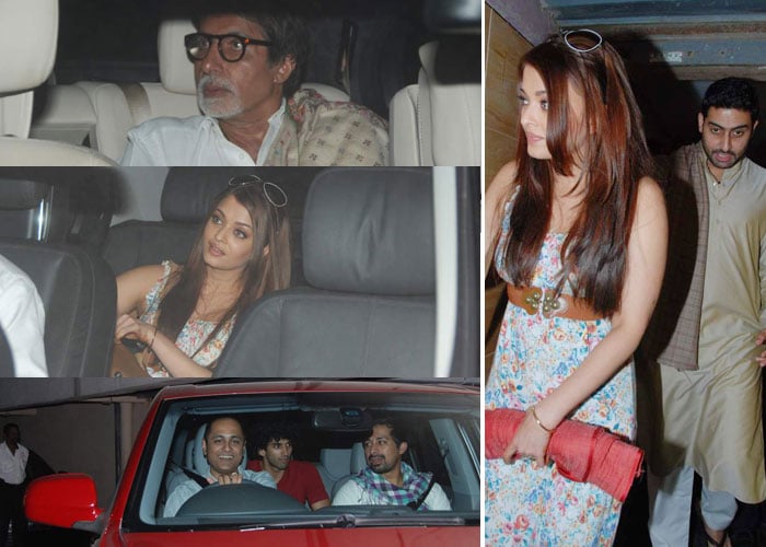 Bachchans watch Action Replayy