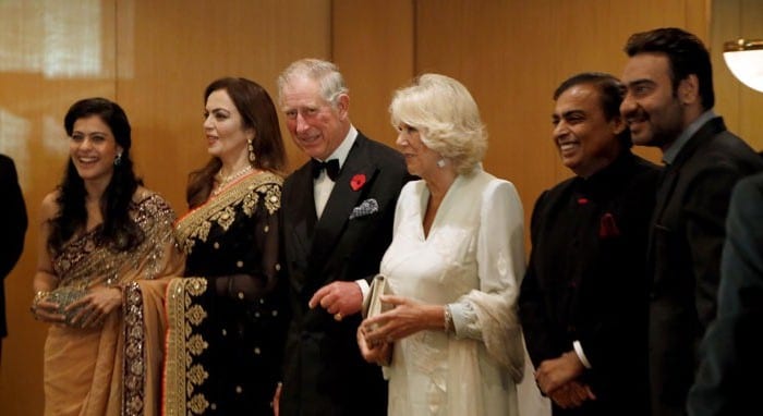 Charles & Camilla meet Bollywood and the Ambanis