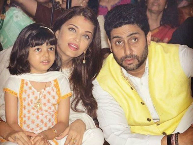 Amitabh, Aishwarya, Abhishek, Aaradhya Bachchan's Festive Durga <i>Puja</i>