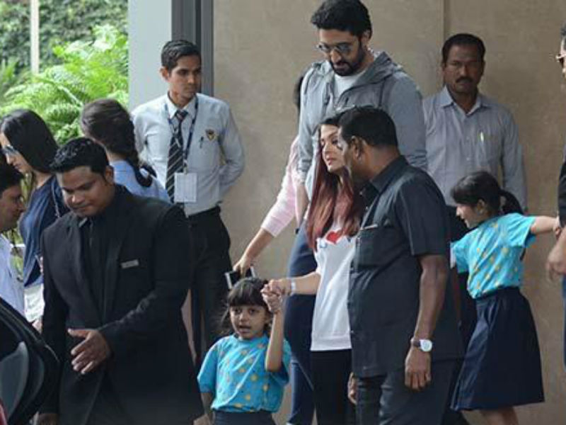 Aaradhya's Lovely Day With Mom Aishwarya Rai And Dad Abhishek Bachchan