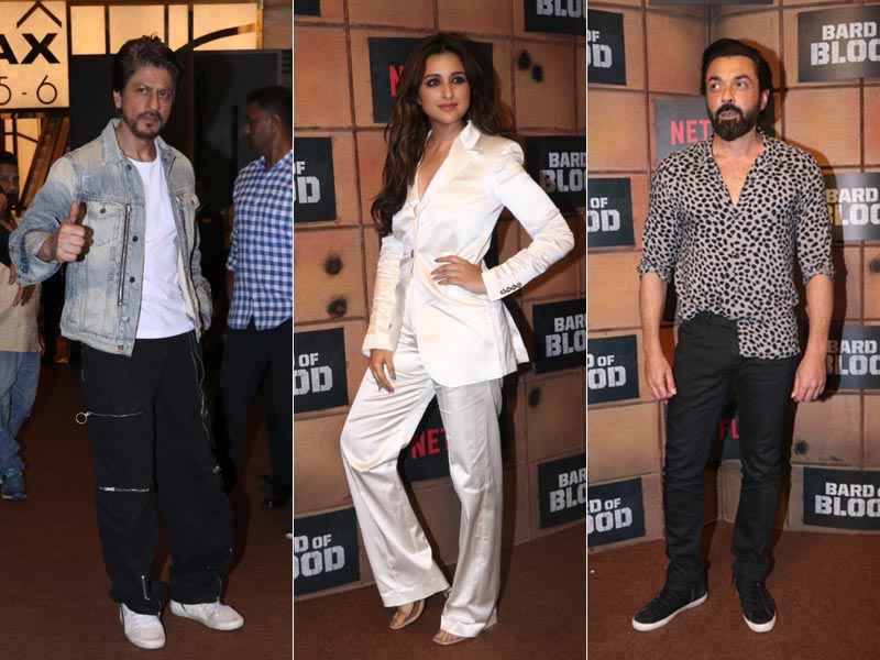 Shah Rukh Khan, Parineeti Chopra And Bobby Deol Attend <i>Bard Of Blood</i> Screening Shah Rukh Khan, Parineeti Chopra And Bobby Deol Attend <i>Bard Of Blood</i> Screening
