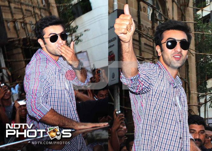 Coffee and some Barfi! with Ranbir