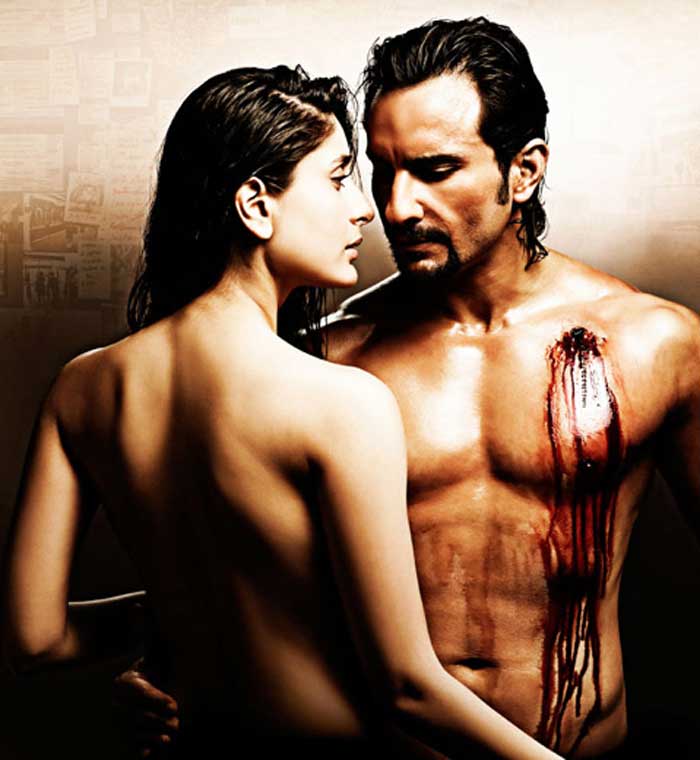 <b>Saif Ali Khan</b><br>
The actor's stomach woes probably started in 2006, when he had to undergo an emergency appendectomy surgery after complaining of abdominal pain during a shoot in Kuala Lumpur. In 2008, he was admitted to Lilavati Hospital after he complained of abdominal pain. The following year, he was down with a stomach infection during the promotion of <i>Kurbaan</i>. Mid-day reported that he fell ill because of constantly eating out and indulging in seafood in Dubai. He has since often been falling ill because of his adventurous eating habits. Last year, he spent a week in a Mumbai hospital after complaining of chest pain. 
Reel peril: <i>Kurbaan</i><br><br>
<b>Photo Courtesy</B>:<b><a href='http://mid-day.com'; style='color:#003399'>Mid-Day.com</a></b>