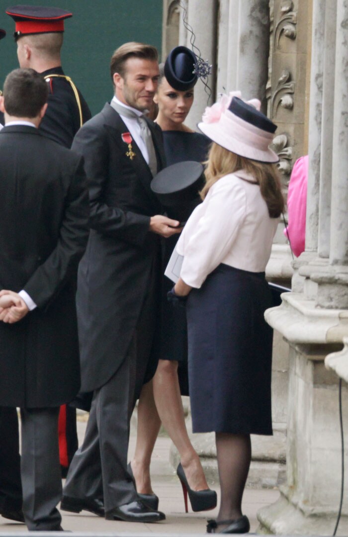 Other celebrity guests include Sir Elton John and David Cameron. (Photo: AFP)