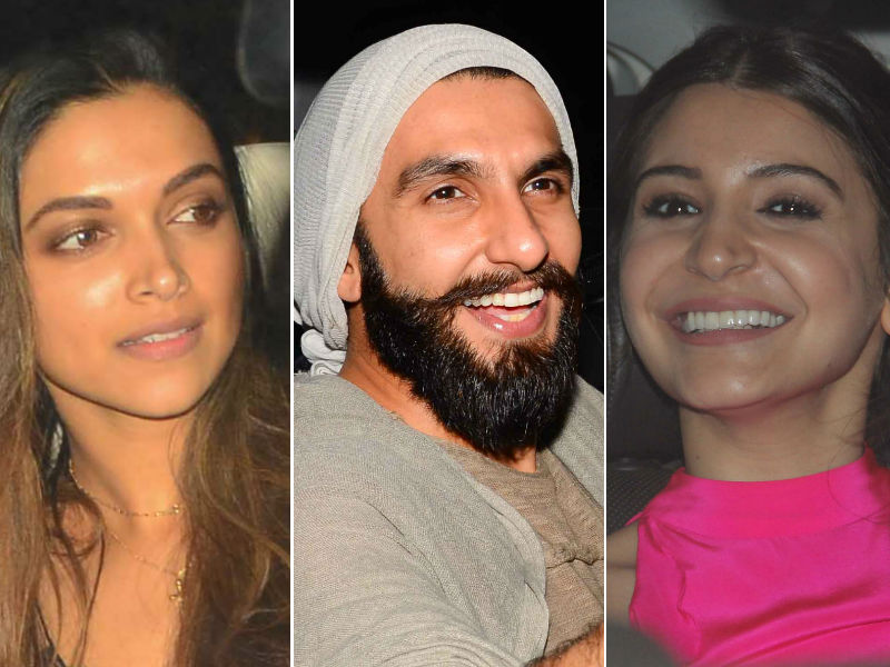 Ranveer Singh Watches <i>Befikre</i> With Deepika And Anushka