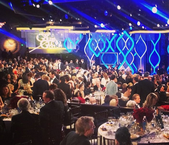 Behind the scenes at the Golden Globes