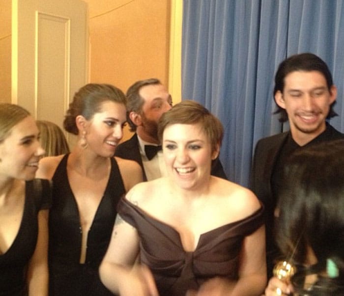 Behind the scenes at the Golden Globes