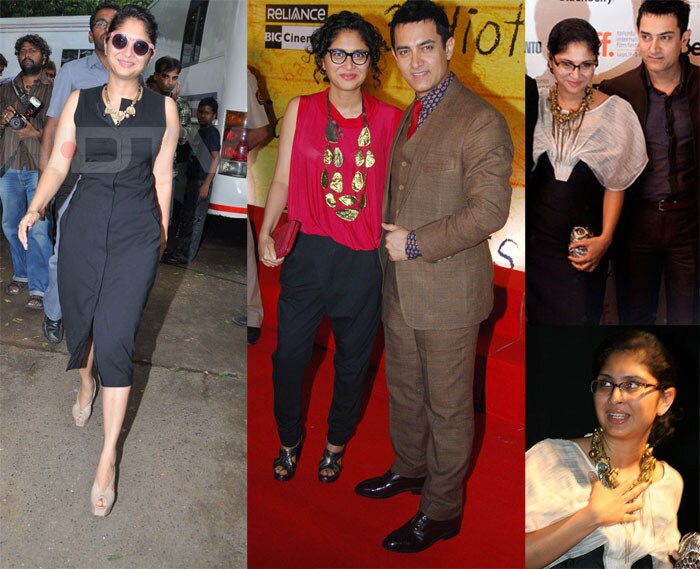 Kiran Rao: Quirky Boho
The Dhobi Ghat director's bohemian rhapsody continued this year with her very individual and non-conformist style statements