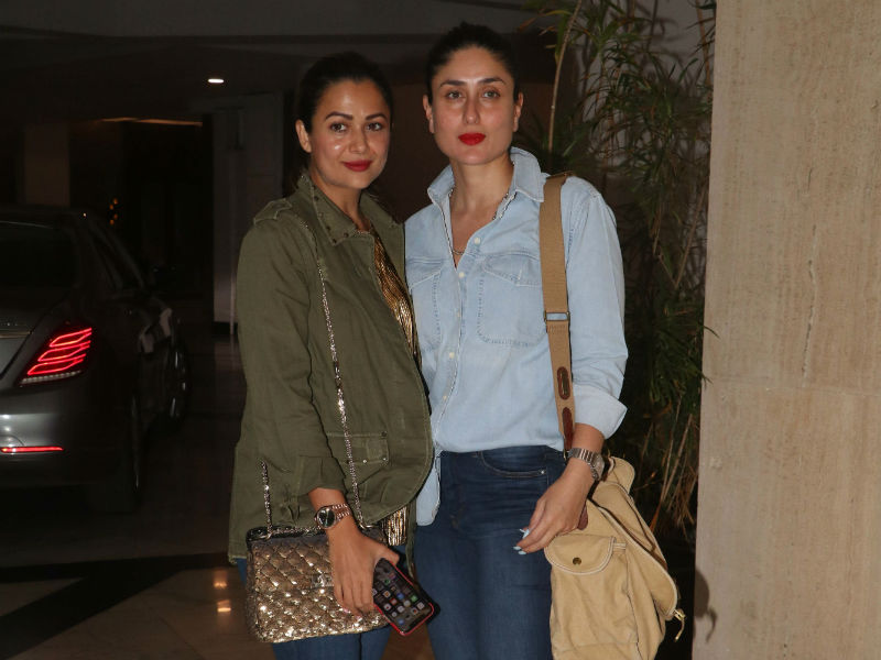 Besties Kareena Kapoor And Amrita Arora Dine With Manish Malhotra