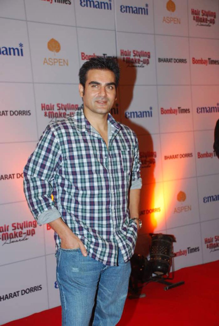 Arbaaz Khan at Bharat N Dorris awards.