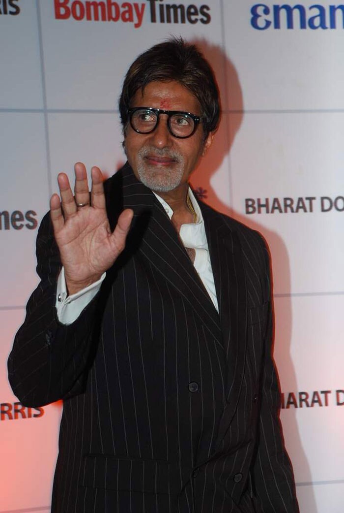 Superstar Amitabh Bachchan at the event.