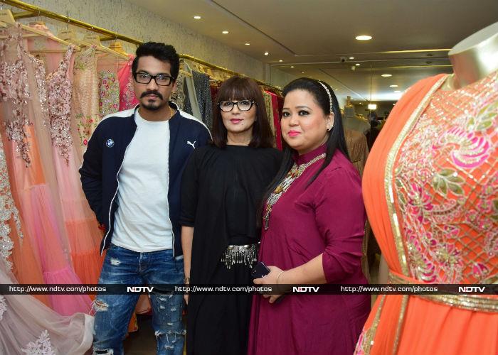 Neeta Lulla is designing Bharti's wedding outfits and pieces from her wedding trousseau.