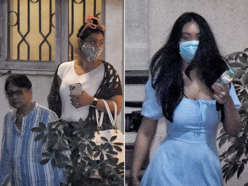 Kajol Watched Ajay Devgn's <I>Bhuj</i> With Daughter Nysa And Mom Tanuja