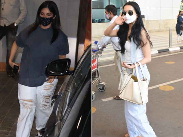 Bhumi Pednekar And Shraddha Kapoor's Day Out