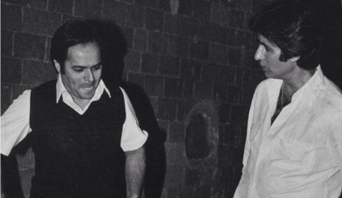 Long long time ago: Big B with Farooq Sheikh