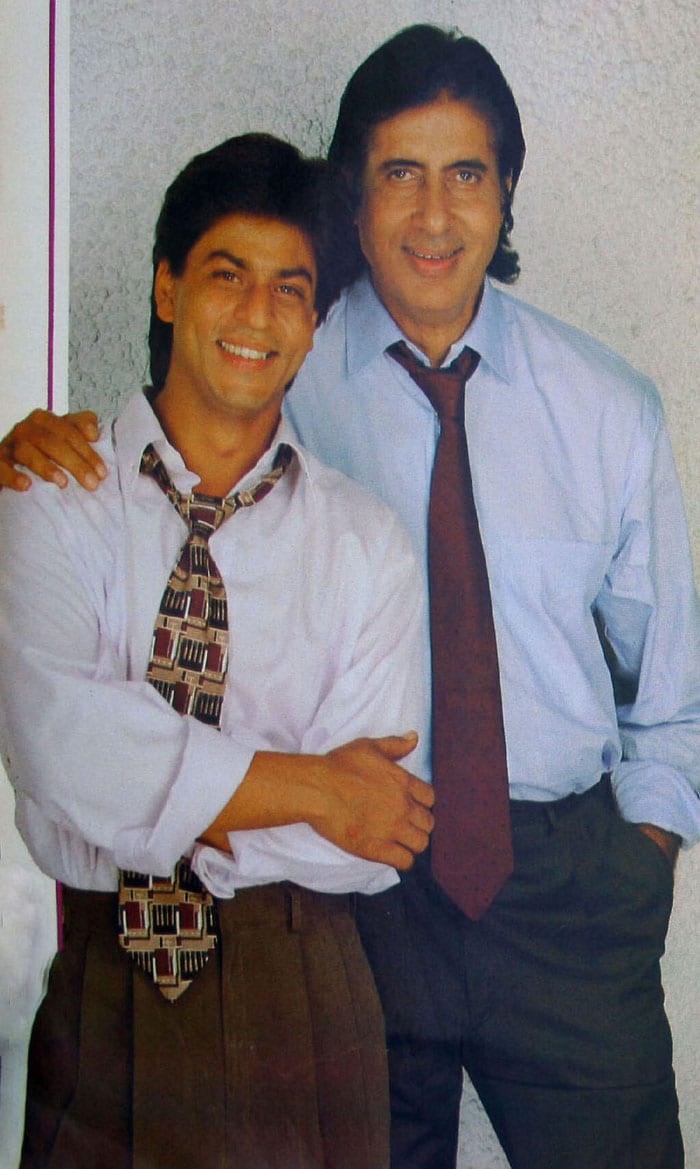 Long, long time ago: SRK with Big B